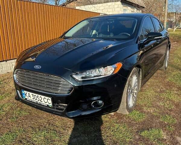 Черный Форд Фьюжн, объемом двигателя 2 л и пробегом 173 тыс. км за 10700 $, фото 1 на Automoto.ua