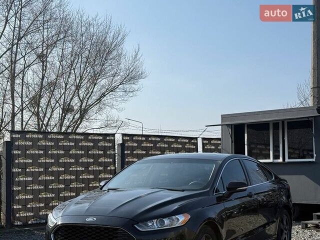 Черный Форд Фьюжн, объемом двигателя 1.5 л и пробегом 126 тыс. км за 7700 $, фото 1 на Automoto.ua