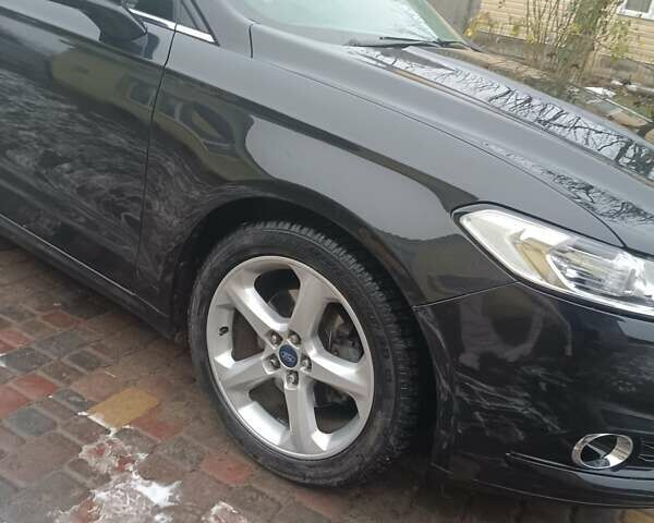 Черный Форд Фьюжн, объемом двигателя 2.49 л и пробегом 191 тыс. км за 11000 $, фото 1 на Automoto.ua