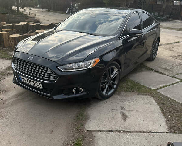 Черный Форд Фьюжн, объемом двигателя 2 л и пробегом 180 тыс. км за 10500 $, фото 1 на Automoto.ua