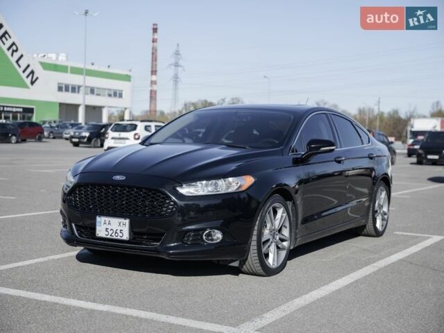Черный Форд Фьюжн, объемом двигателя 2 л и пробегом 176 тыс. км за 12000 $, фото 1 на Automoto.ua