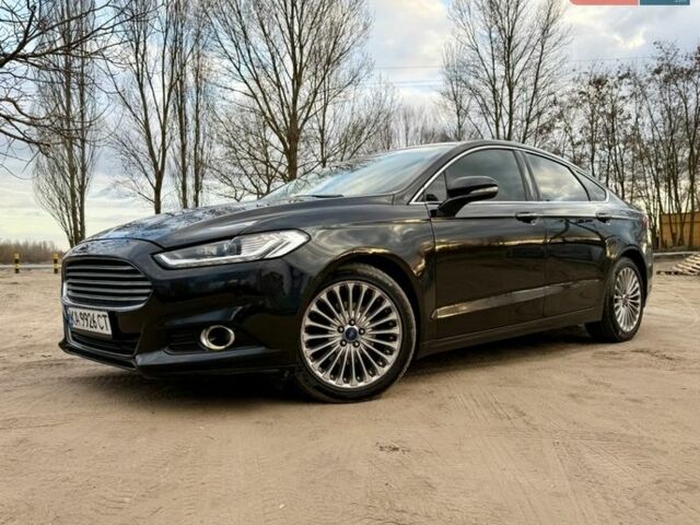 Черный Форд Фьюжн, объемом двигателя 2 л и пробегом 270 тыс. км за 10500 $, фото 1 на Automoto.ua