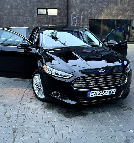Черный Форд Фьюжн, объемом двигателя 2 л и пробегом 170 тыс. км за 11300 $, фото 1 на Automoto.ua