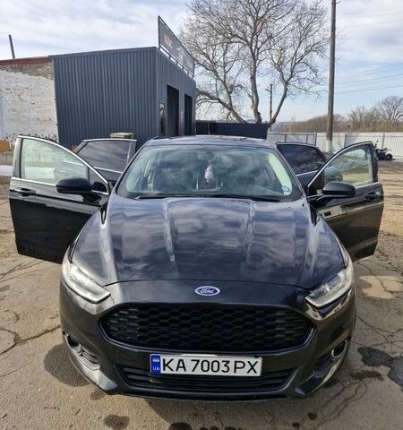 Черный Форд Фьюжн, объемом двигателя 2 л и пробегом 228 тыс. км за 10700 $, фото 1 на Automoto.ua