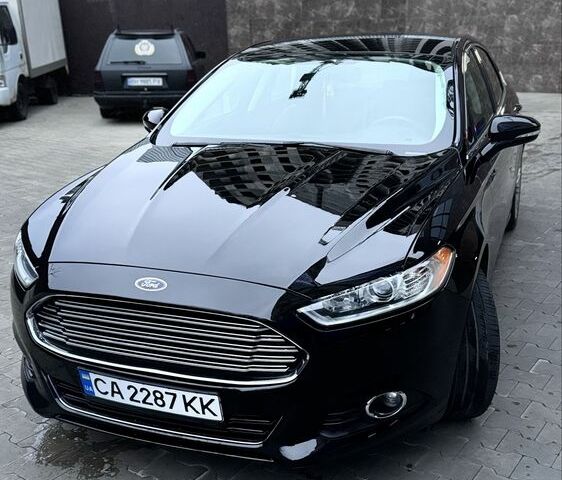 Черный Форд Фьюжн, объемом двигателя 2 л и пробегом 176 тыс. км за 11000 $, фото 1 на Automoto.ua