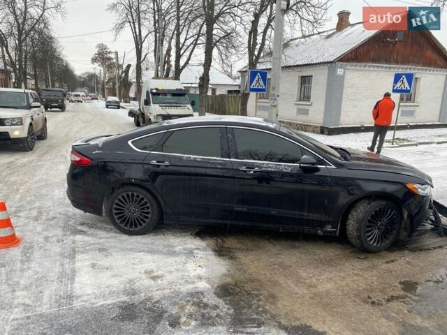 Черный Форд Фьюжн, объемом двигателя 2 л и пробегом 125 тыс. км за 11000 $, фото 1 на Automoto.ua