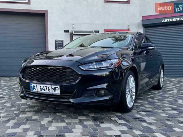 Черный Форд Фьюжн, объемом двигателя 2 л и пробегом 161 тыс. км за 11000 $, фото 1 на Automoto.ua