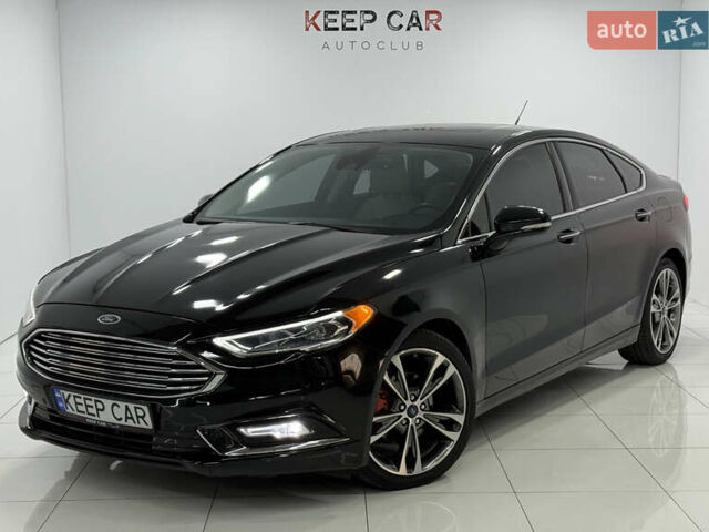 Черный Форд Фьюжн, объемом двигателя 2 л и пробегом 115 тыс. км за 16500 $, фото 1 на Automoto.ua