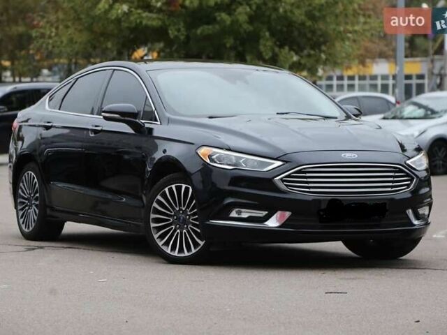 Черный Форд Фьюжн, объемом двигателя 2 л и пробегом 195 тыс. км за 12500 $, фото 1 на Automoto.ua