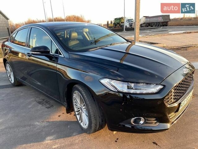 Черный Форд Фьюжн, объемом двигателя 2 л и пробегом 100 тыс. км за 11500 $, фото 1 на Automoto.ua