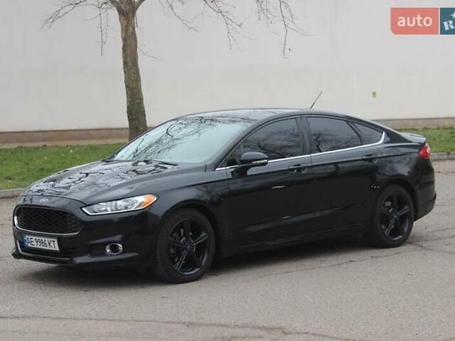 Черный Форд Фьюжн, объемом двигателя 1.5 л и пробегом 205 тыс. км за 10499 $, фото 1 на Automoto.ua