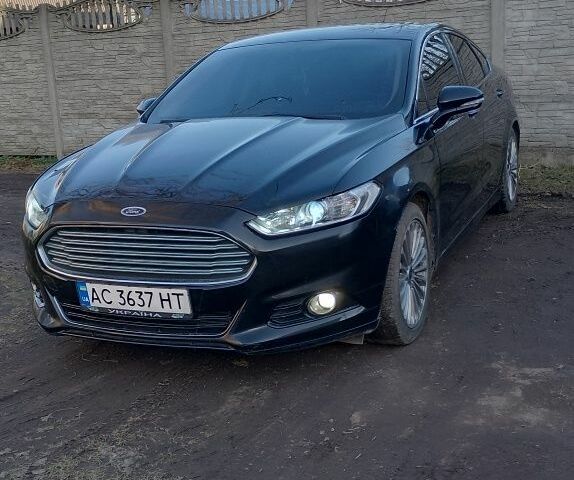 Черный Форд Фьюжн, объемом двигателя 2 л и пробегом 130 тыс. км за 10500 $, фото 1 на Automoto.ua