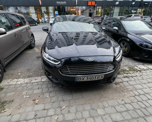 Черный Форд Фьюжн, объемом двигателя 2.5 л и пробегом 113 тыс. км за 11500 $, фото 1 на Automoto.ua