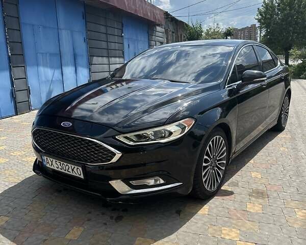 Форд Фьюжн 2017 в Харькове на Automoto.ua Черный Форд Фьюжн, объемом двигателя 2 л и пробегом 177 тыс. км за 11500 $, фото 1 на Automoto.ua