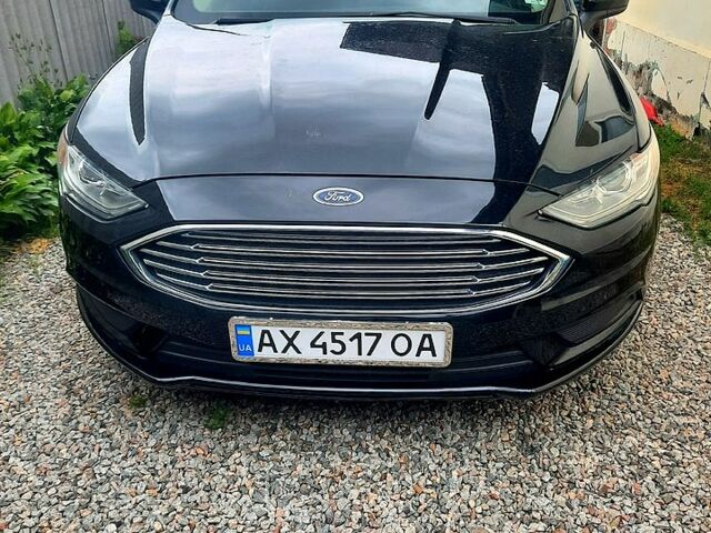 Форд Фьюжн 2017 в Харькове на Automoto.ua Черный Форд Фьюжн, объемом двигателя 2 л и пробегом 120 тыс. км за 15500 $, фото 1 на Automoto.ua