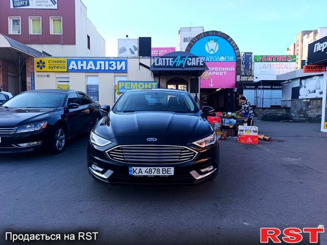 Черный Форд Фьюжн, объемом двигателя 2 л и пробегом 159 тыс. км за 12950 $, фото 1 на Automoto.ua