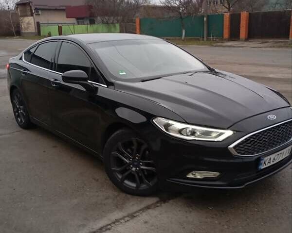Черный Форд Фьюжн, объемом двигателя 2.5 л и пробегом 163 тыс. км за 14300 $, фото 1 на Automoto.ua