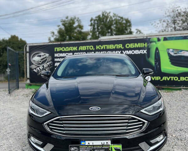 Черный Форд Фьюжн, объемом двигателя 2 л и пробегом 115 тыс. км за 16500 $, фото 1 на Automoto.ua