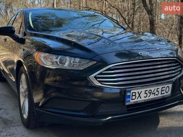 Чорний Форд Фьюжен, об'ємом двигуна 2.49 л та пробігом 76 тис. км за 15500 $, фото 1 на Automoto.ua