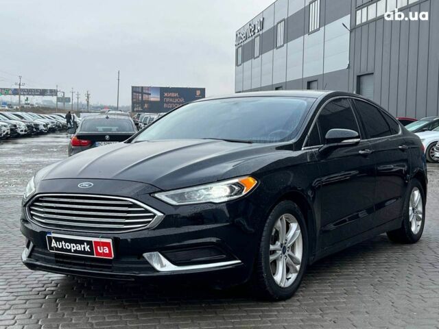 Черный Форд Фьюжн, объемом двигателя 1.5 л и пробегом 112 тыс. км за 11940 $, фото 1 на Automoto.ua