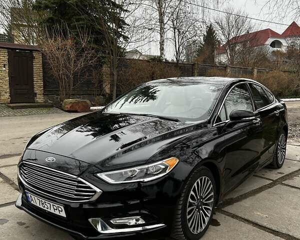 Черный Форд Фьюжн, объемом двигателя 2 л и пробегом 156 тыс. км за 13500 $, фото 1 на Automoto.ua