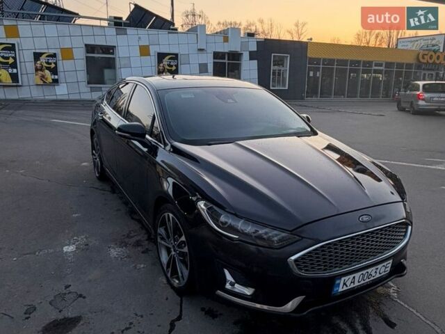 Черный Форд Фьюжн, объемом двигателя 2 л и пробегом 96 тыс. км за 13000 $, фото 1 на Automoto.ua