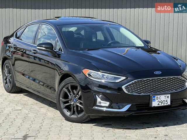 Черный Форд Фьюжн, объемом двигателя 2 л и пробегом 78 тыс. км за 19500 $, фото 1 на Automoto.ua
