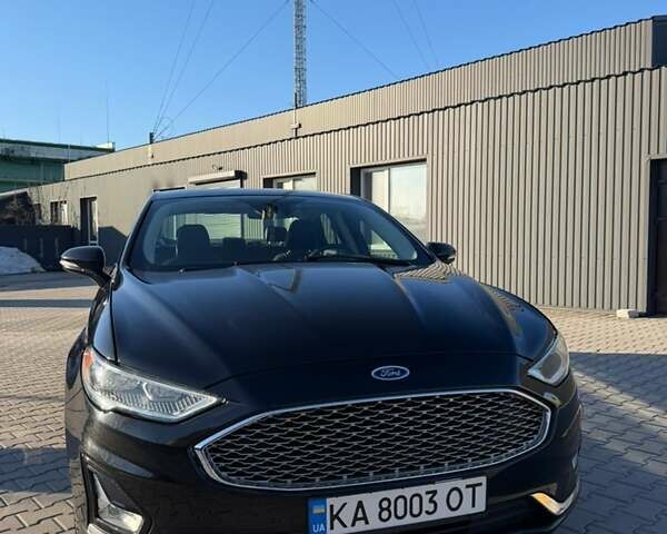 Черный Форд Фьюжн, объемом двигателя 2 л и пробегом 122 тыс. км за 15350 $, фото 1 на Automoto.ua