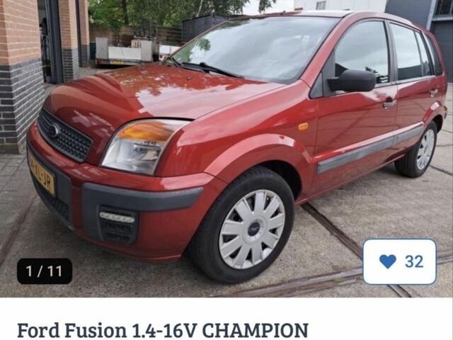 Червоний Форд Фьюжен, об'ємом двигуна 1.4 л та пробігом 220 тис. км за 5300 $, фото 1 на Automoto.ua