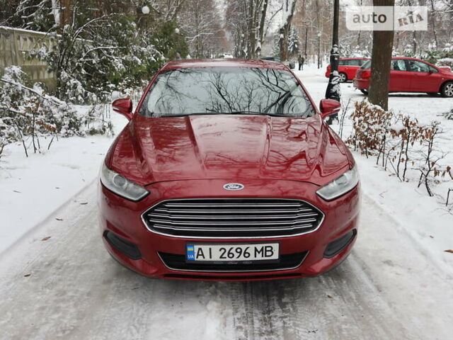 Красный Форд Фьюжн, объемом двигателя 2.49 л и пробегом 367 тыс. км за 8350 $, фото 1 на Automoto.ua