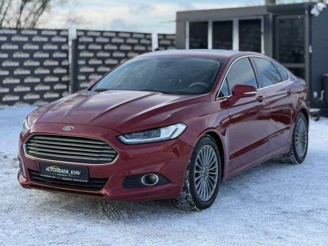 Красный Форд Фьюжн, объемом двигателя 1.5 л и пробегом 104 тыс. км за 9000 $, фото 1 на Automoto.ua
