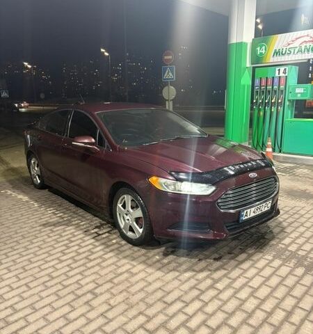 Красный Форд Фьюжн, объемом двигателя 1.6 л и пробегом 245 тыс. км за 6300 $, фото 1 на Automoto.ua