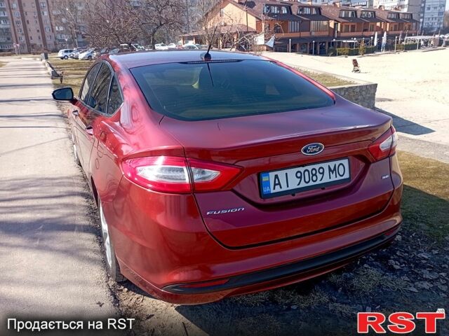 Красный Форд Фьюжн, объемом двигателя 2.5 л и пробегом 0 тыс. км за 8400 $, фото 1 на Automoto.ua