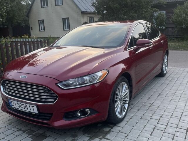 Червоний Форд Фьюжен, об'ємом двигуна 1.5 л та пробігом 218 тис. км за 8599 $, фото 1 на Automoto.ua