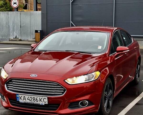 Красный Форд Фьюжн, объемом двигателя 2.49 л и пробегом 181 тыс. км за 10700 $, фото 1 на Automoto.ua