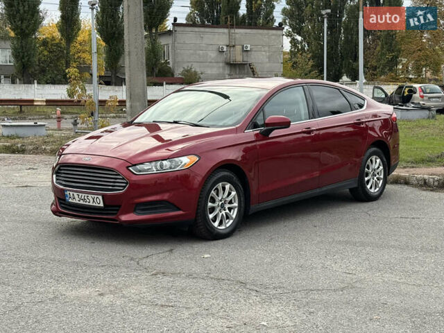 Красный Форд Фьюжн, объемом двигателя 2.5 л и пробегом 131 тыс. км за 8400 $, фото 1 на Automoto.ua