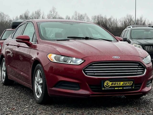 Красный Форд Фьюжн, объемом двигателя 2.5 л и пробегом 181 тыс. км за 11800 $, фото 1 на Automoto.ua