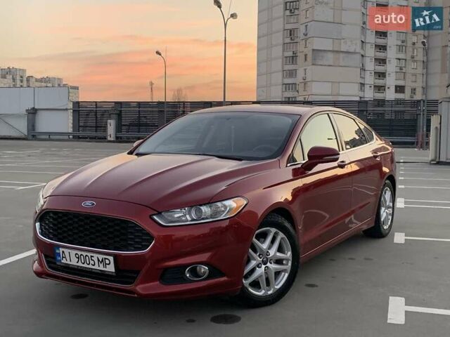 Красный Форд Фьюжн, объемом двигателя 2.49 л и пробегом 190 тыс. км за 9500 $, фото 1 на Automoto.ua