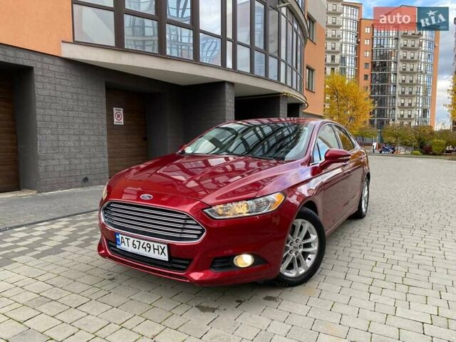 Форд Фьюжн 2015 в Ивано-Франковске на Automoto.ua Красный Форд Фьюжн, объемом двигателя 2.49 л и пробегом 178 тыс. км за 10900 $, фото 1 на Automoto.ua