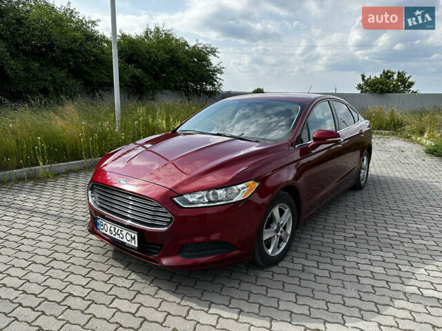 Форд Фьюжн 2015 в Львове на Automoto.ua Красный Форд Фьюжн, объемом двигателя 2.5 л и пробегом 181 тыс. км за 11000 $, фото 1 на Automoto.ua