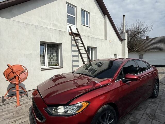 Красный Форд Фьюжн, объемом двигателя 2.5 л и пробегом 146 тыс. км за 7750 $, фото 1 на Automoto.ua