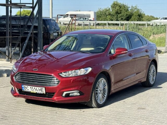 Червоний Форд Фьюжен, об'ємом двигуна 2 л та пробігом 73 тис. км за 10500 $, фото 1 на Automoto.ua