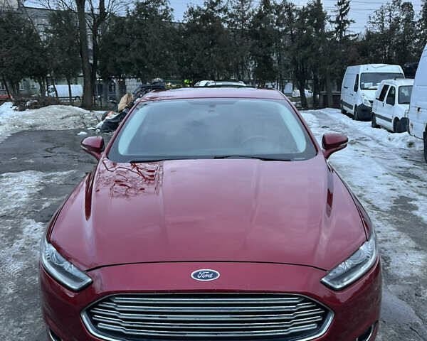 Червоний Форд Фьюжен, об'ємом двигуна 2 л та пробігом 76 тис. км за 12500 $, фото 1 на Automoto.ua