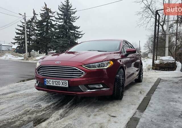 Красный Форд Фьюжн, объемом двигателя 2.49 л и пробегом 151 тыс. км за 12490 $, фото 1 на Automoto.ua