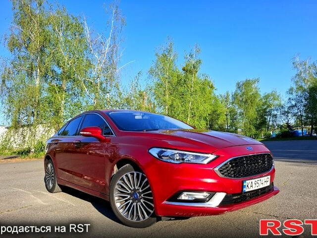 Красный Форд Фьюжн, объемом двигателя 1.5 л и пробегом 148 тыс. км за 9950 $, фото 1 на Automoto.ua