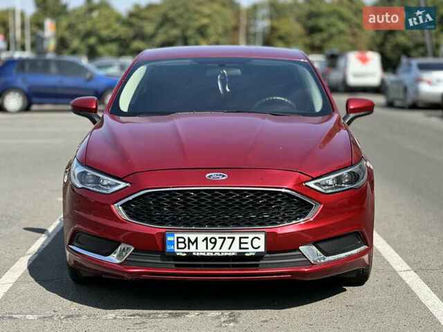 Форд Фьюжн 2017 в Сумах на Automoto.ua Красный Форд Фьюжн, объемом двигателя 1.5 л и пробегом 80 тыс. км за 13999 $, фото 1 на Automoto.ua