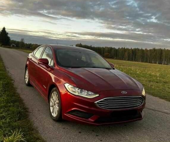 Красный Форд Фьюжн, объемом двигателя 2 л и пробегом 74 тыс. км за 8200 $, фото 1 на Automoto.ua