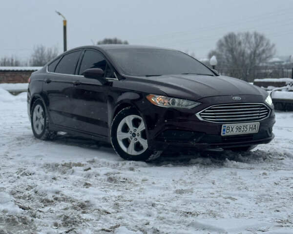 Красный Форд Фьюжн, объемом двигателя 2.5 л и пробегом 150 тыс. км за 8900 $, фото 1 на Automoto.ua