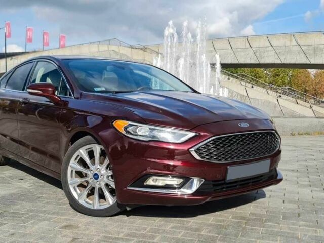 Червоний Форд Фьюжен, об'ємом двигуна 2 л та пробігом 35 тис. км за 10200 $, фото 1 на Automoto.ua