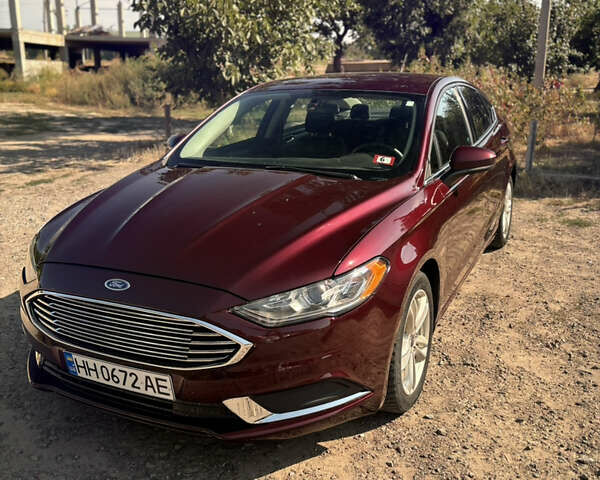 Форд Фьюжен 2018 у Южне (Південне) на Automoto.ua Червоний Форд Фьюжен, об'ємом двигуна 1.5 л та пробігом 104 тис. км за 13990 $, фото 1 на Automoto.ua